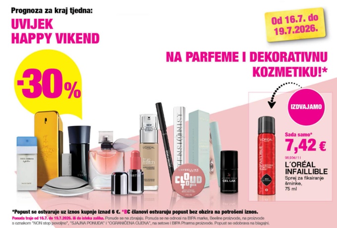 Bipa vikend akcija