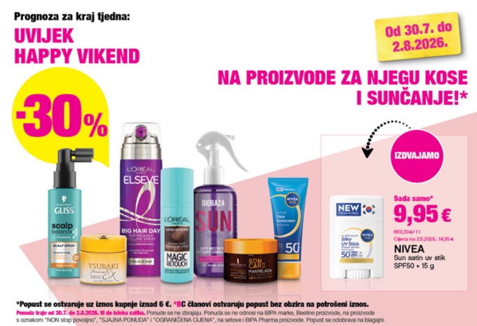 Bipa vikend akcija