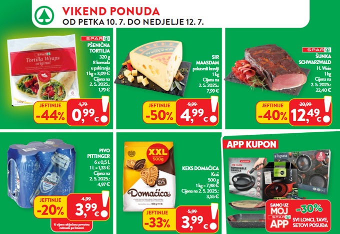 Interspar vikend akcija