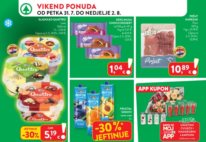 Interspar vikend akcija