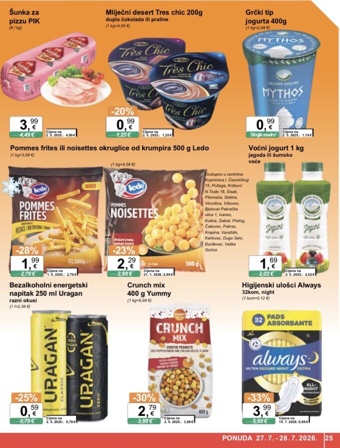 KTC akcija za početak tjedna
