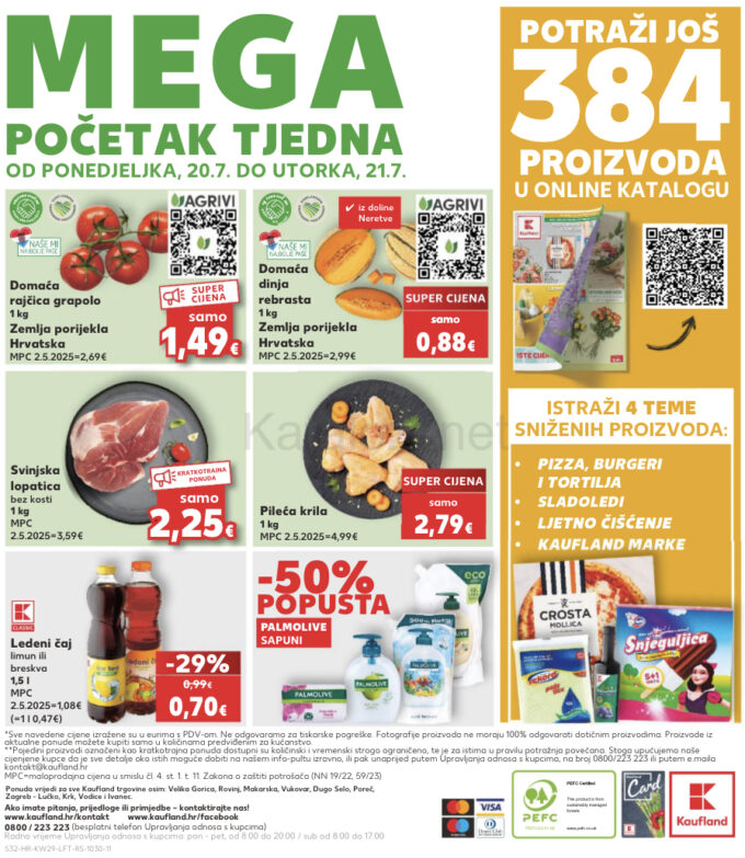 Kaufland akcija za početak tjedna