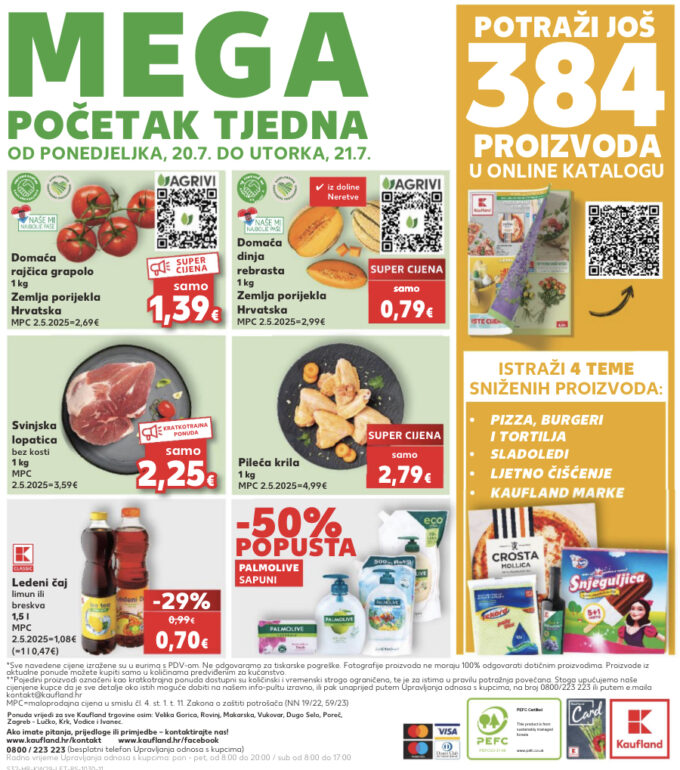 Kaufland akcija za početak tjedna
