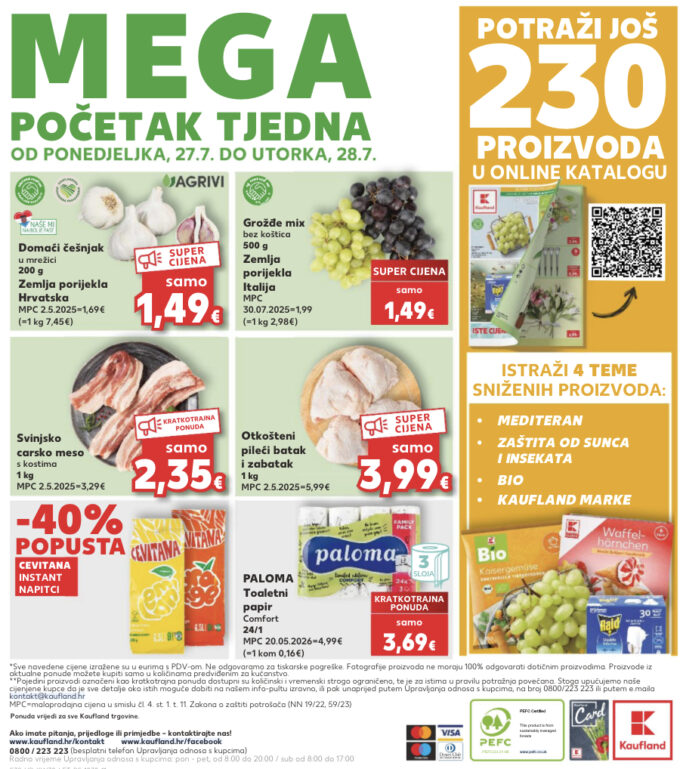 Kaufland akcija za početak tjedna