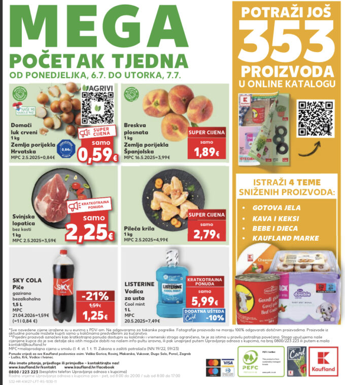 Kaufland akcija za početak tjedna