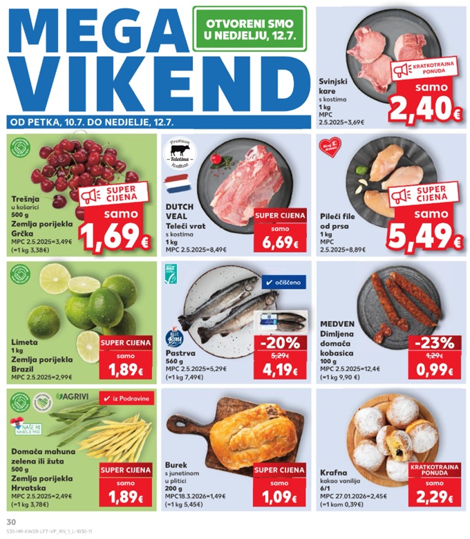 Kaufland vikend akcija