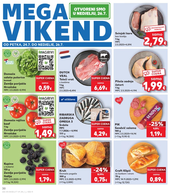 Kaufland vikend akcija