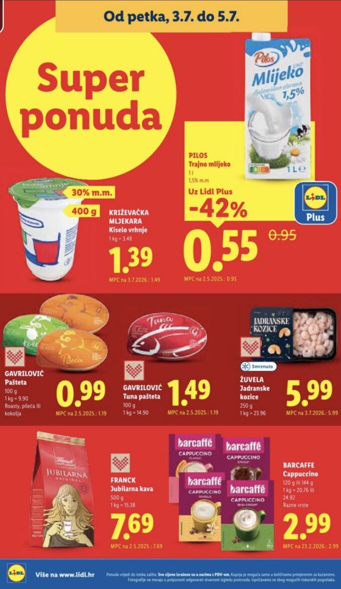 Lidl vikend akcija