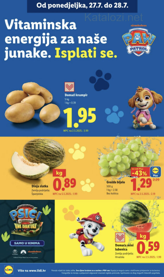 Lidl akcija za početak tjedna