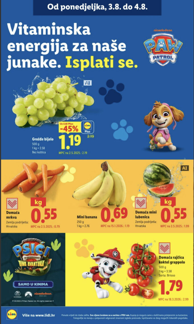 Lidl akcija za početak tjedna