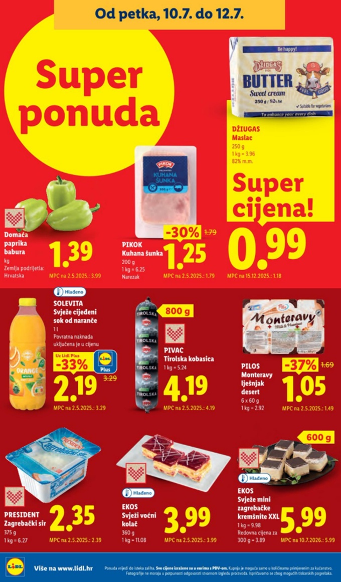 Lidl vikend akcija