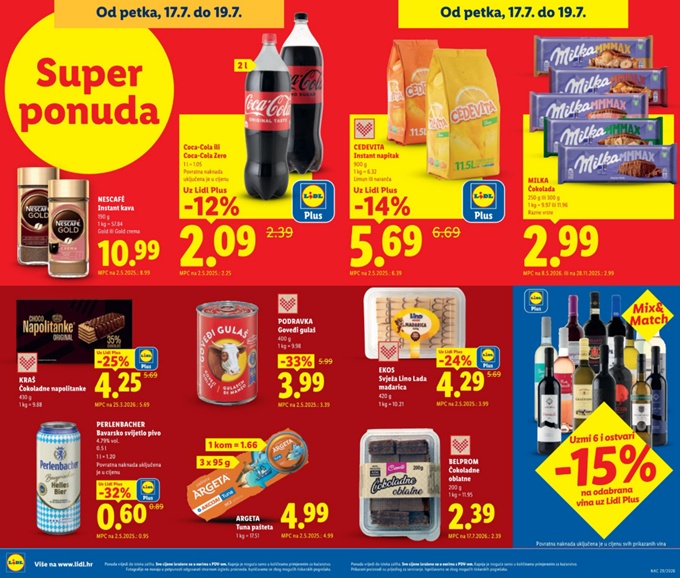 Lidl vikend akcija