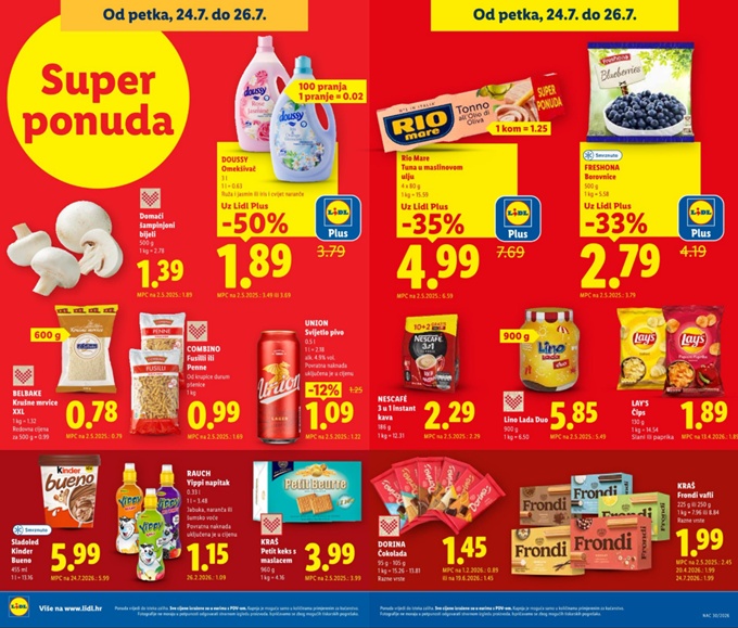 Lidl vikend akcija