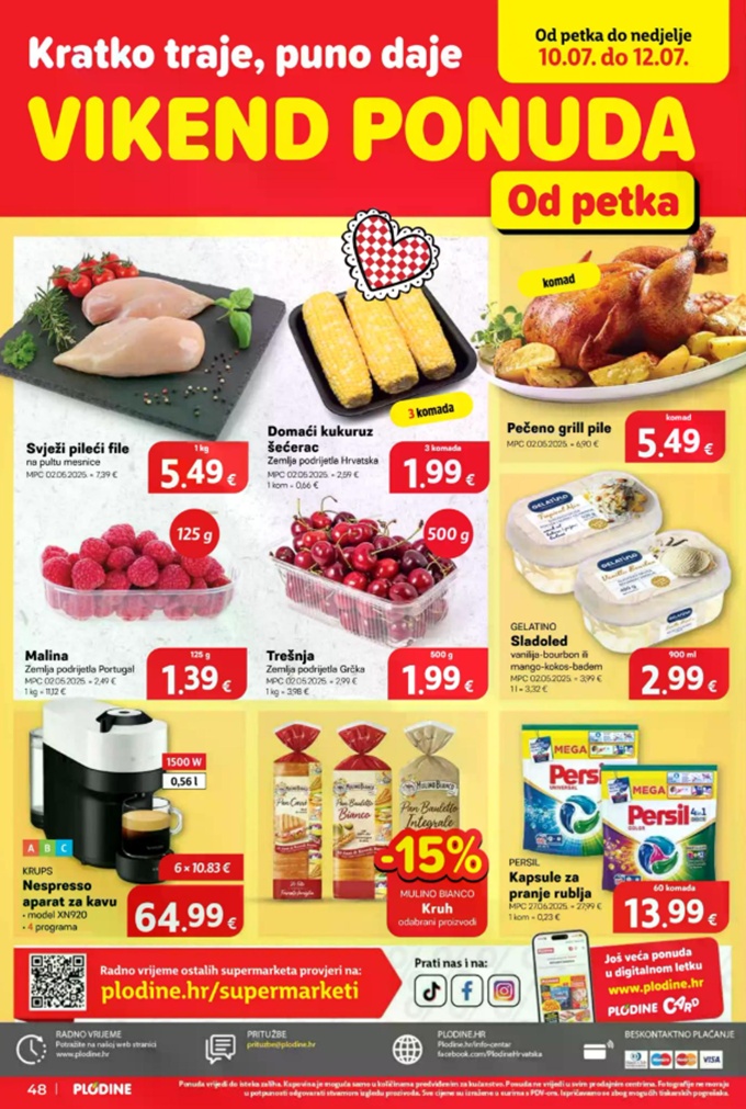 Plodine vikend akcija