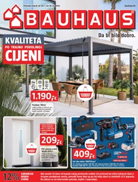 Bauhaus katalog kolovoz