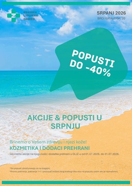 Gradske ljekarne Zagreb katalog
