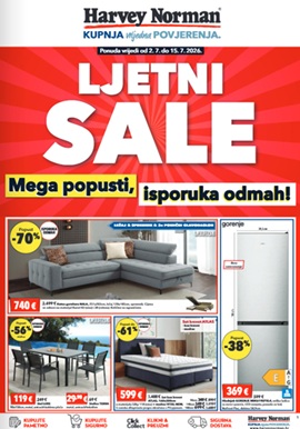 Harvey Norman katalog Ljetni SALE