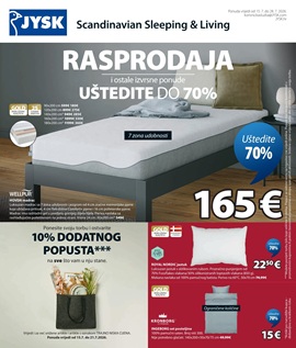 JYSK katalog Rasprodaja