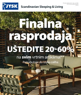 JYSK katalog Finalna rasprodaja