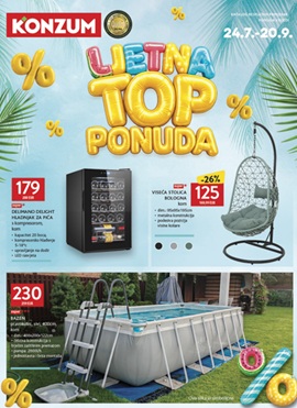 Konzum katalog Ljetna top ponuda