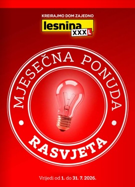 Lesnina katalog Rasvjeta