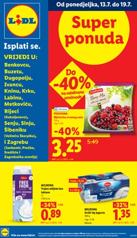 Lidl katalog Super ponuda