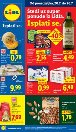 Lidl katalog prehrana