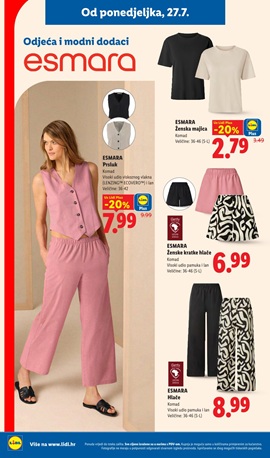 Lidl katalog neprehrana