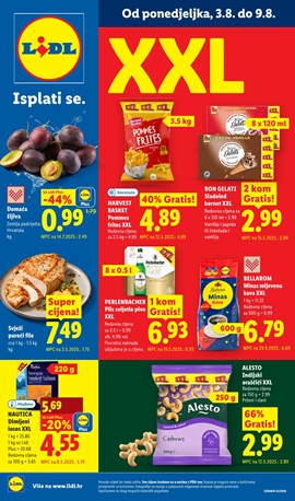 Lidl katalog prehrana