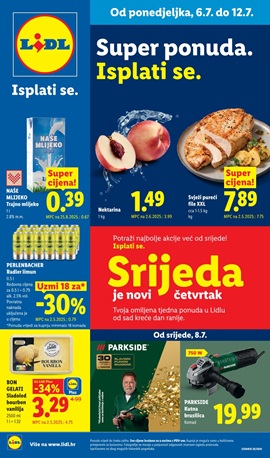 Lidl katalog prehrana