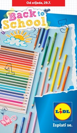 Lidl katalog Sve za školu