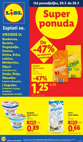 Lidl katalog Super ponuda