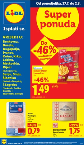 Lidl kataog Super ponuda