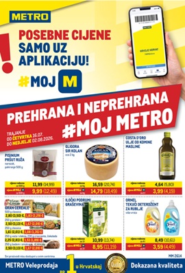 Metro katalog prehrana i neprehrana