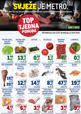 Metro katalog Top tjedna ponuda
