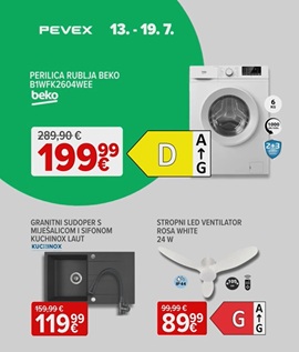 Pevex katalog Pevexovih sedam