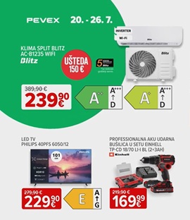 Pevex katalog Pevexovih sedam