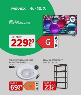 Pevex katalog Pevexovih sedam