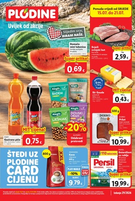 Plodine katalog