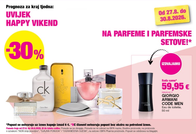Bipa vikend akcija