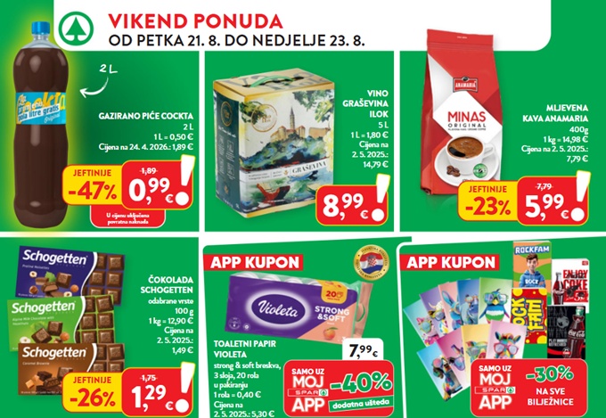 Interspar vikend akcija