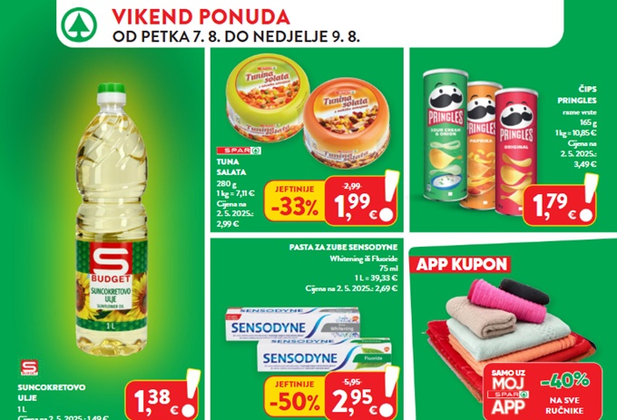 Interspar vikend akcija