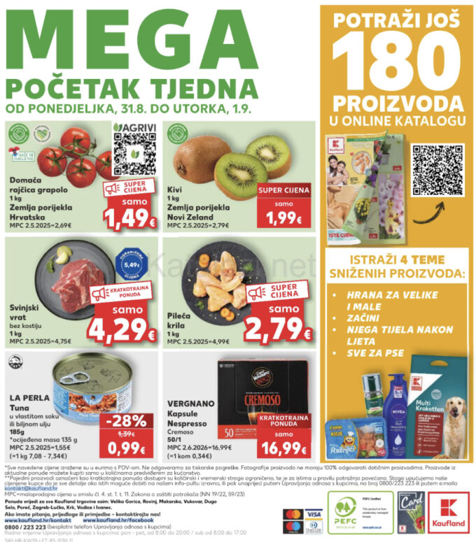 Kaufland akcija za početak tjedna