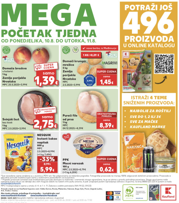 Kaufland akcija za početak tjedna