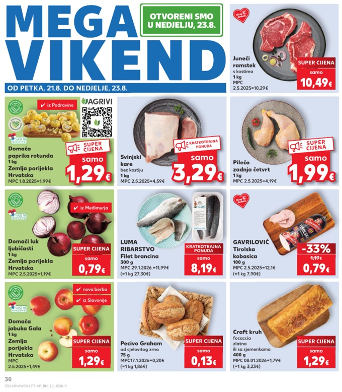 Kaufland vikend akcija