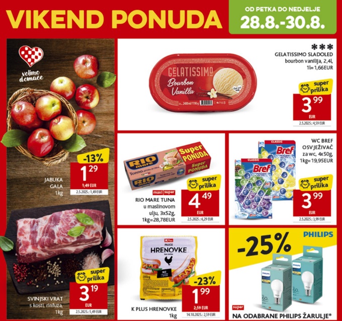 Konzum vikend akcija