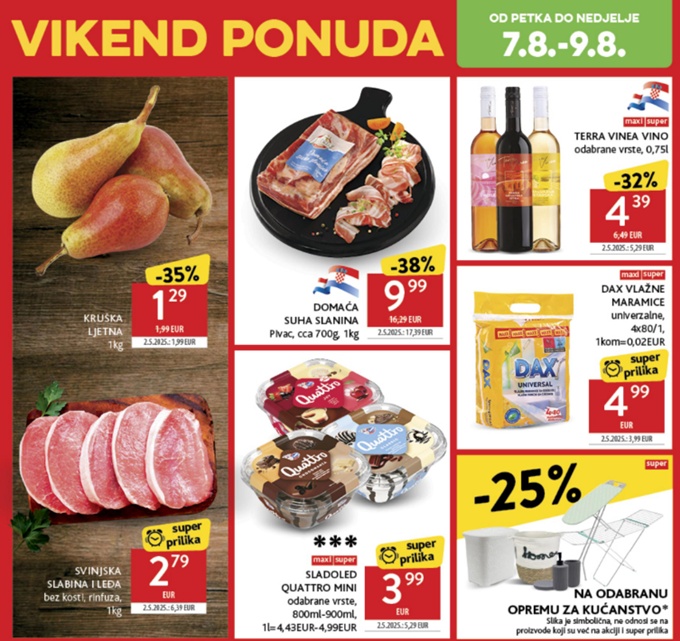 Konzum vikend akcija