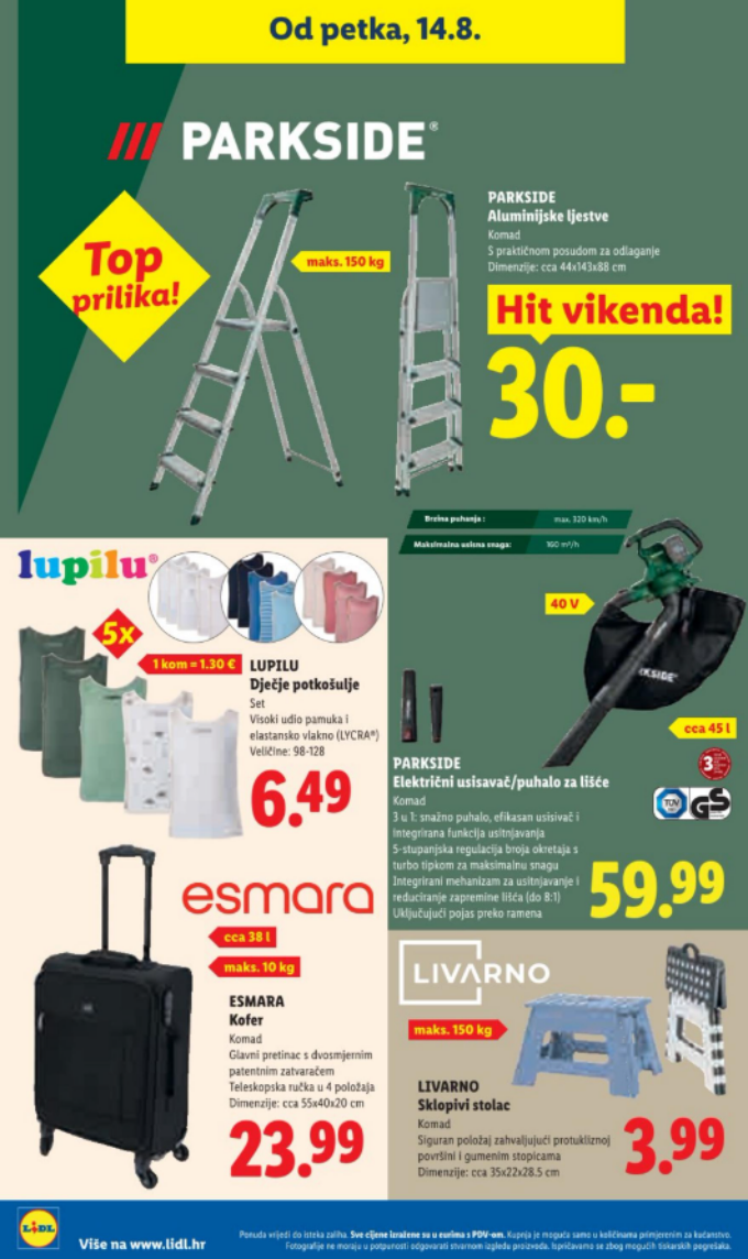 Lidl vikend akcija