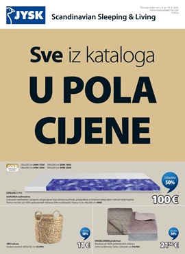 JYSK katalog Sve iz kataloga u pola cijene