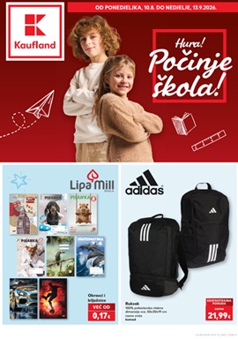Kaufland katalog Počinje škola